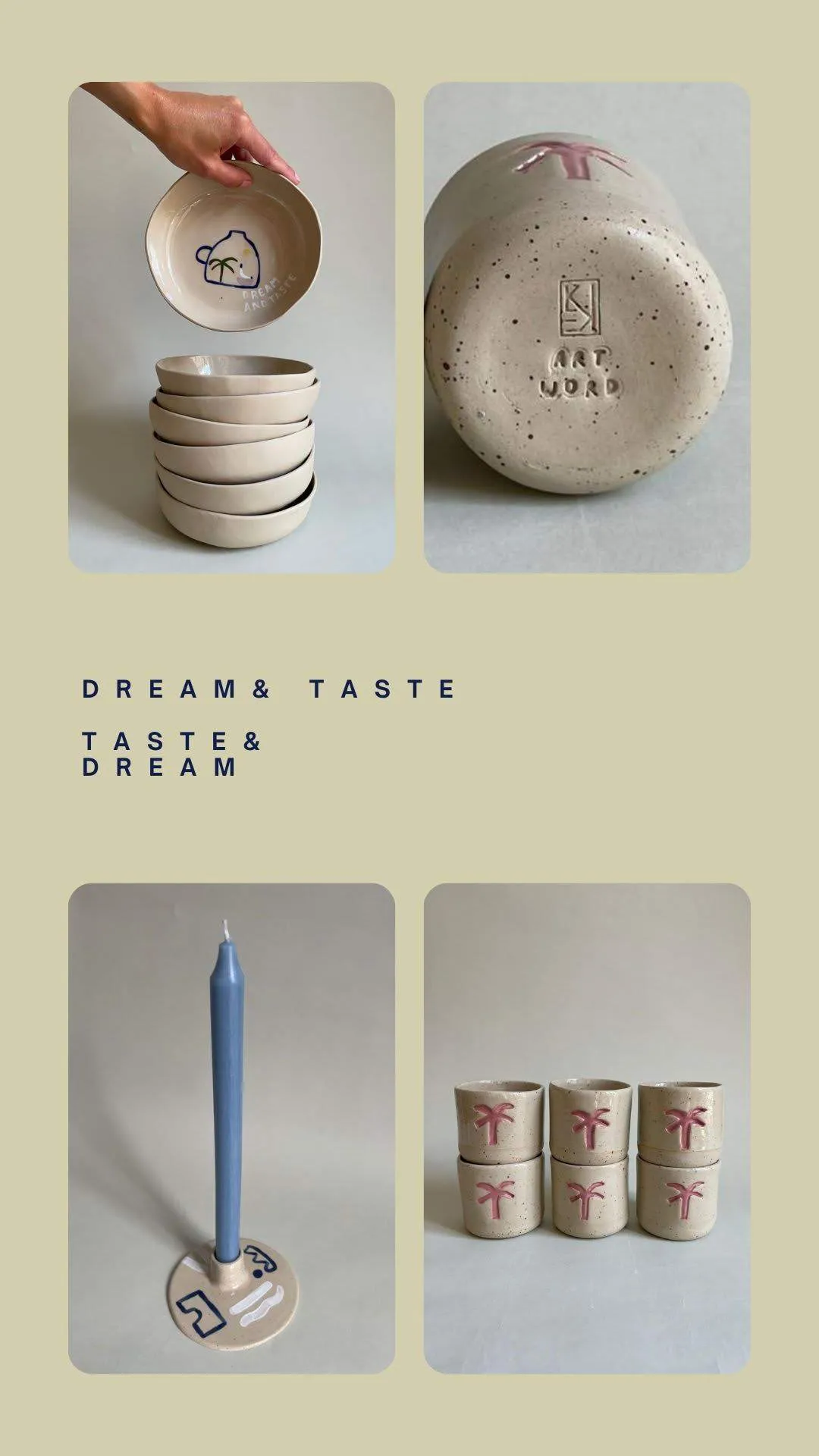 Dream and Taste Kerzenständer – Bild 2